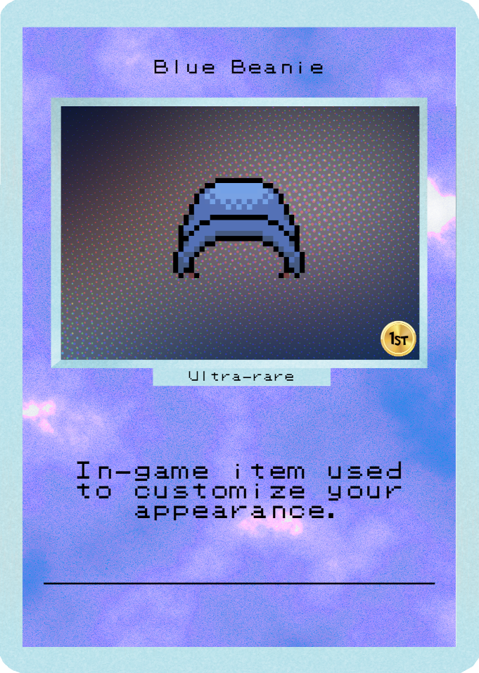 Blue Beanie