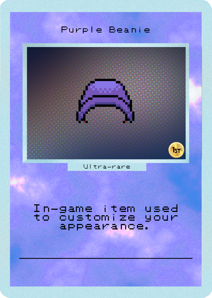 Purple Beanie